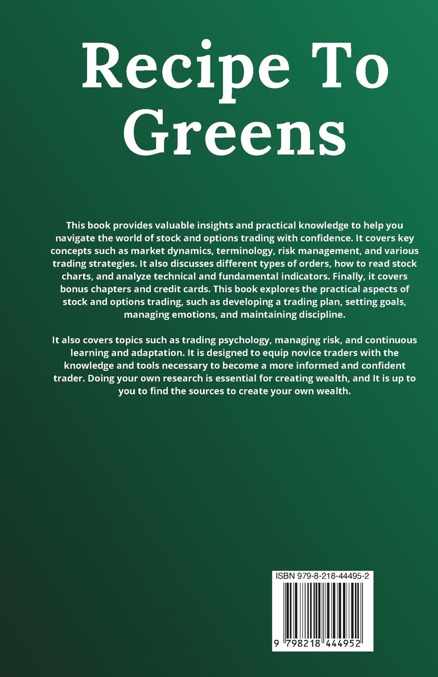 Rückseitencover Recipe to Greens