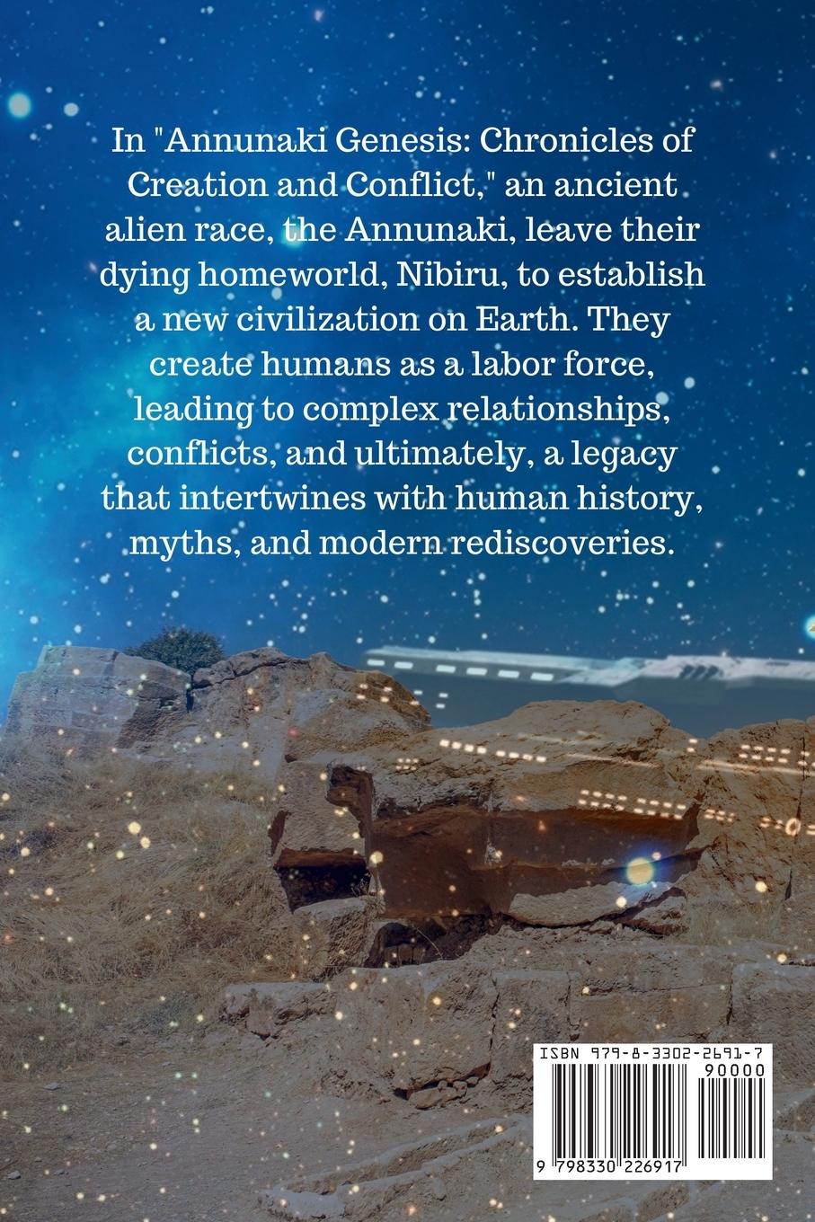 Rückseitencover Annunaki Genesis