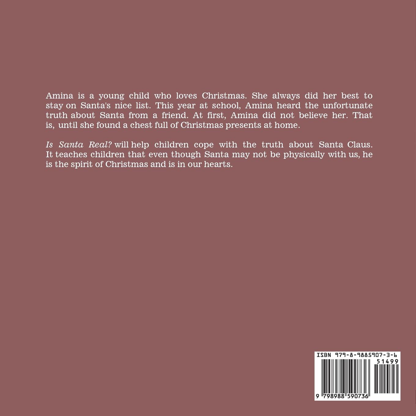 Rückseitencover Is Santa Real