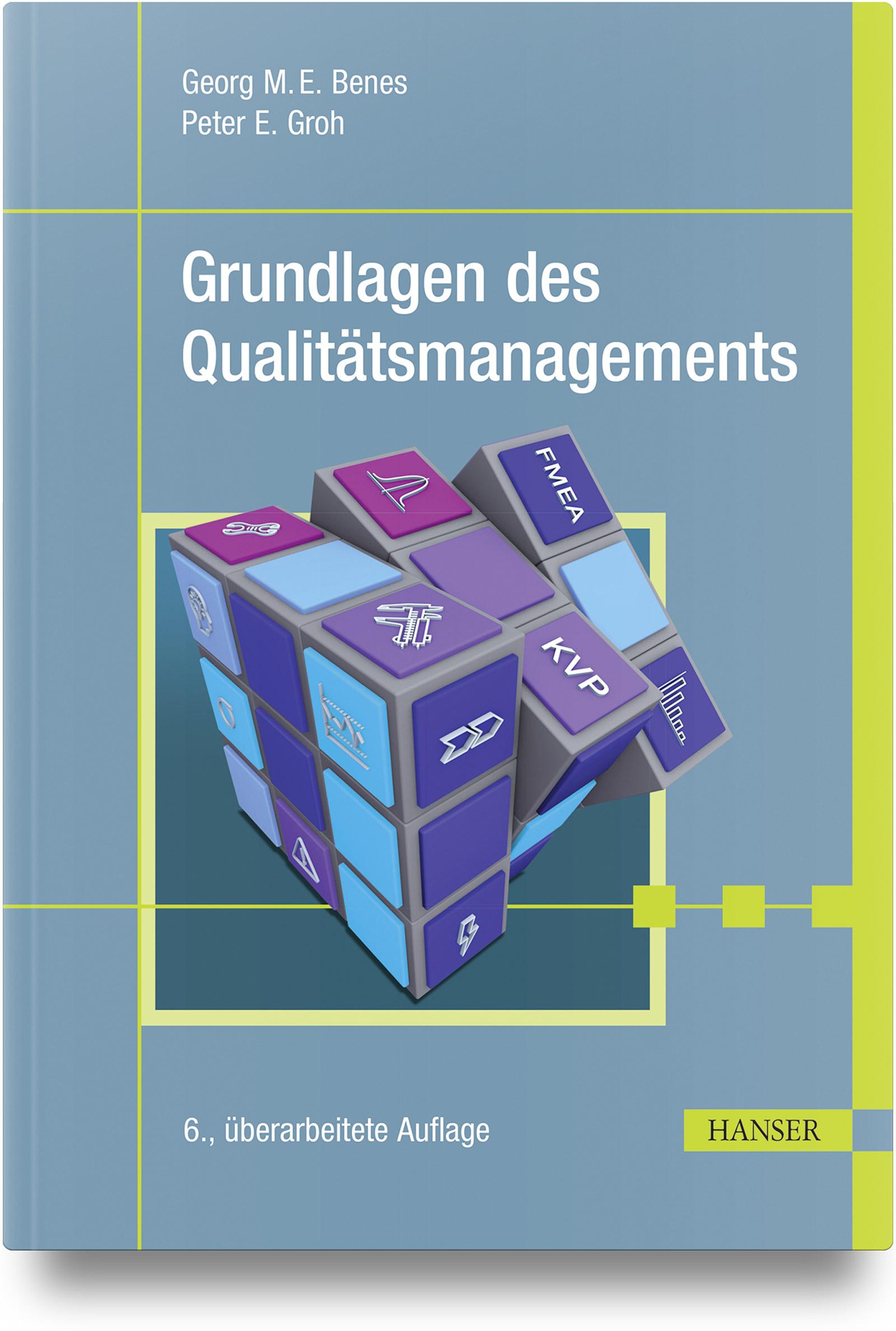 Vorderes Coverbild Grundlagen des Qualitätsmanagements