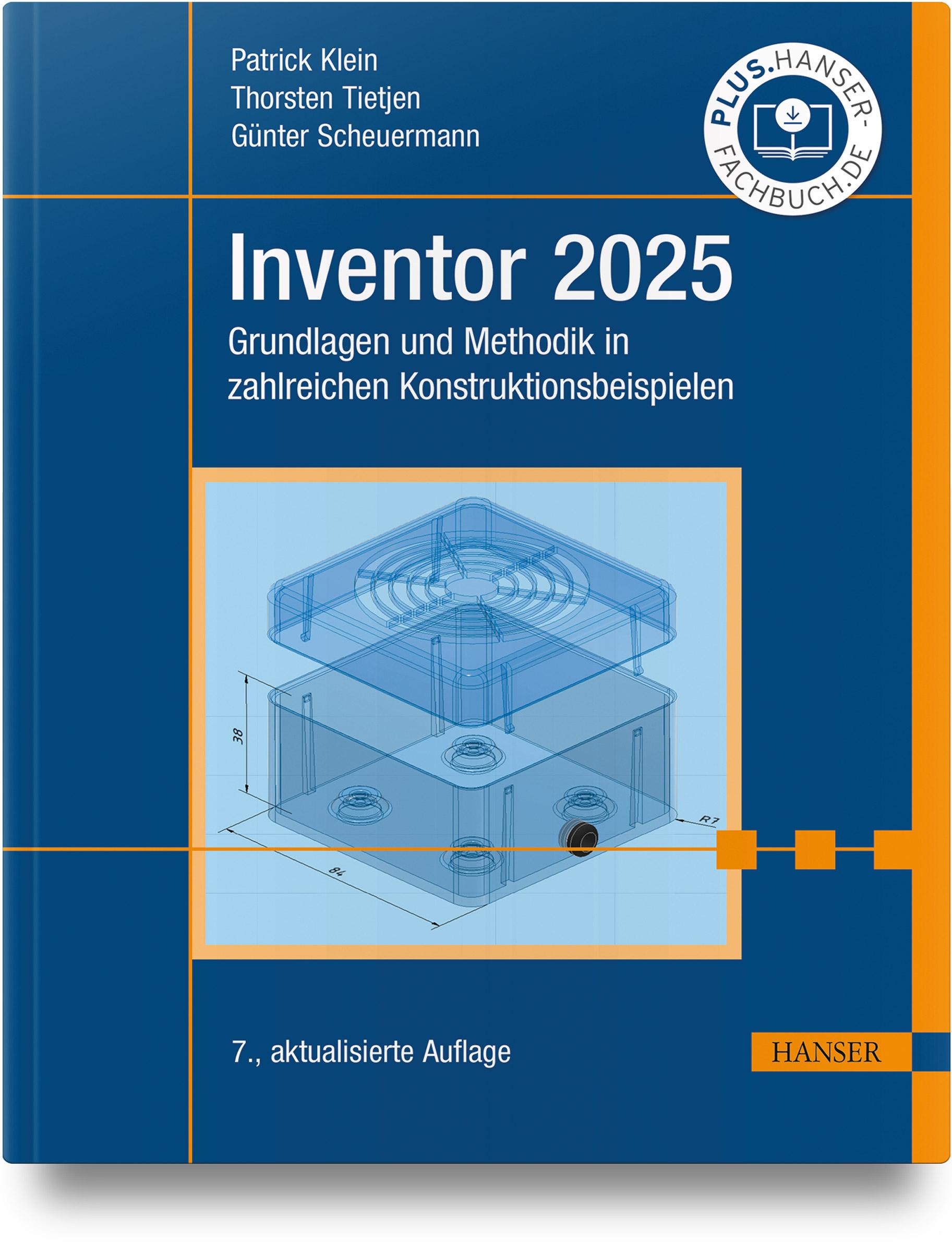 Vorderes Coverbild Inventor 2025