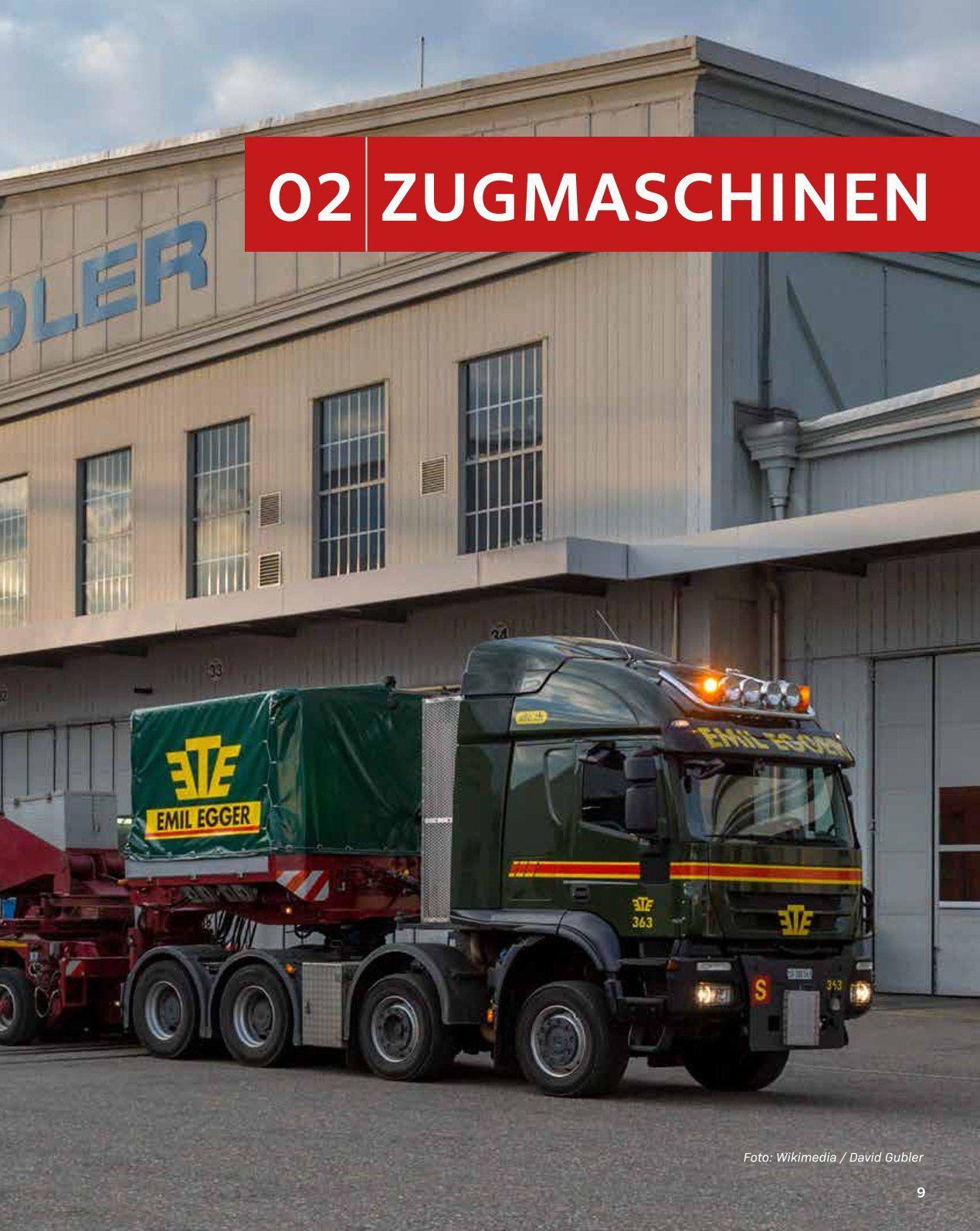 Beispielinhalt (Bild) Schwertransporte