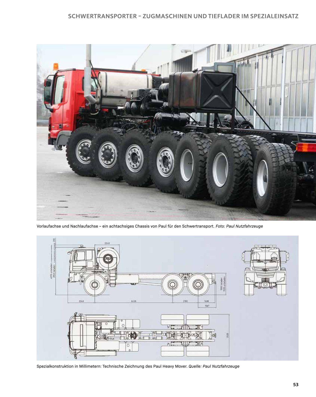 Beispielinhalt (Bild) Schwertransporte