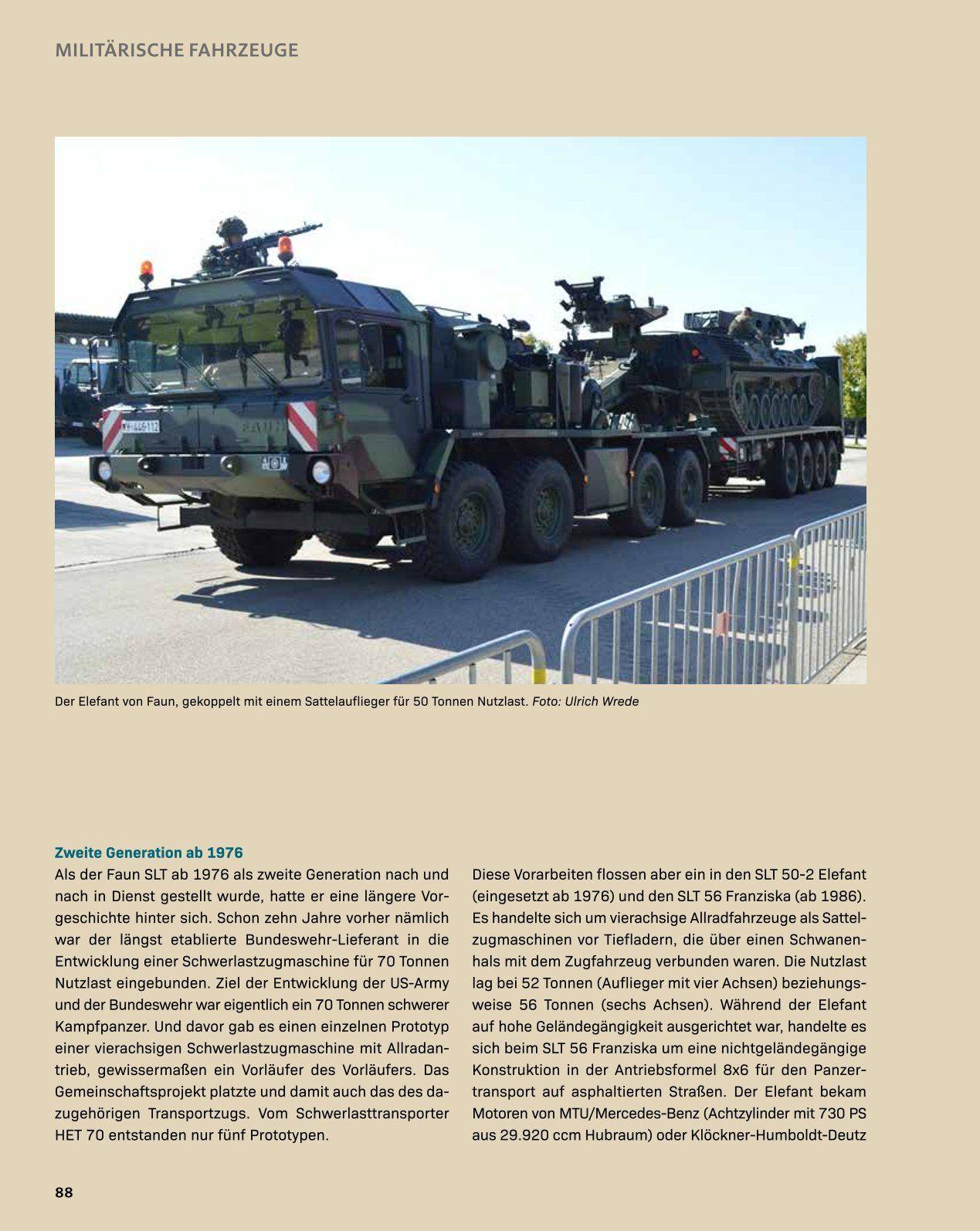 Beispielinhalt (Bild) Schwertransporte