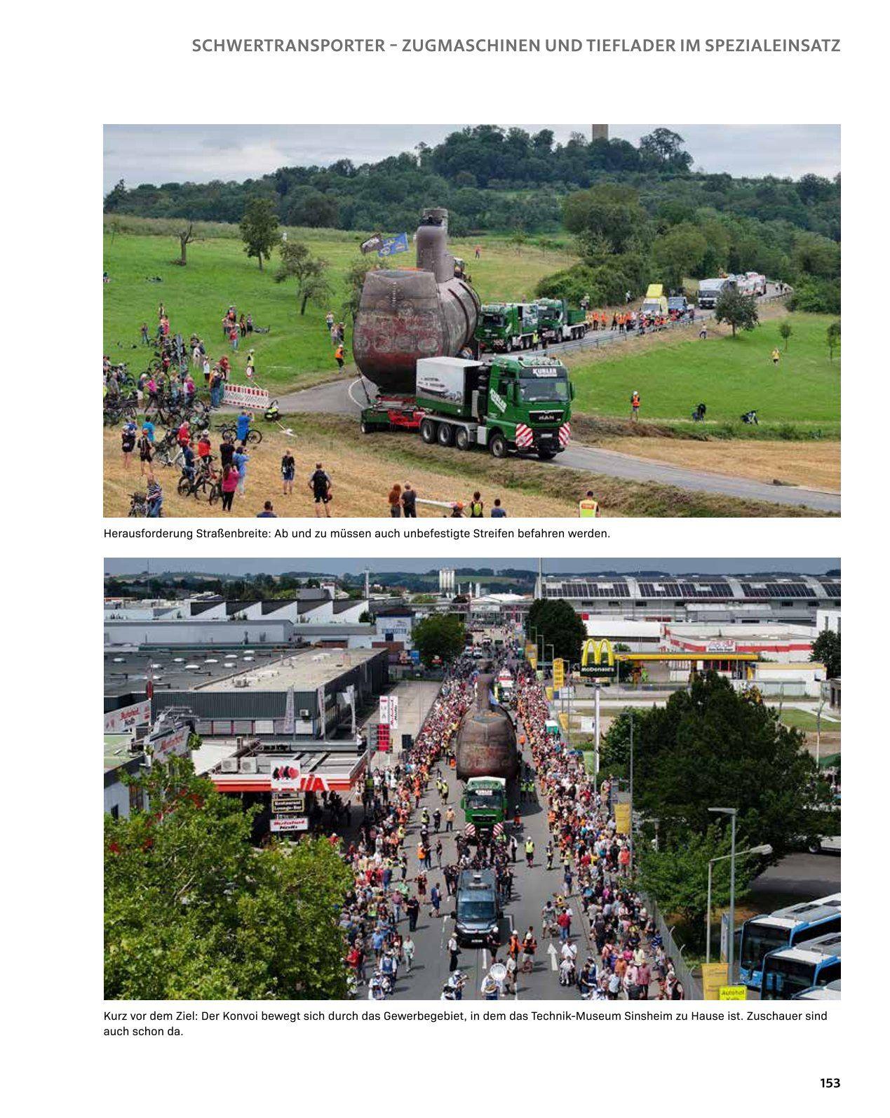 Beispielinhalt (Bild) Schwertransporte