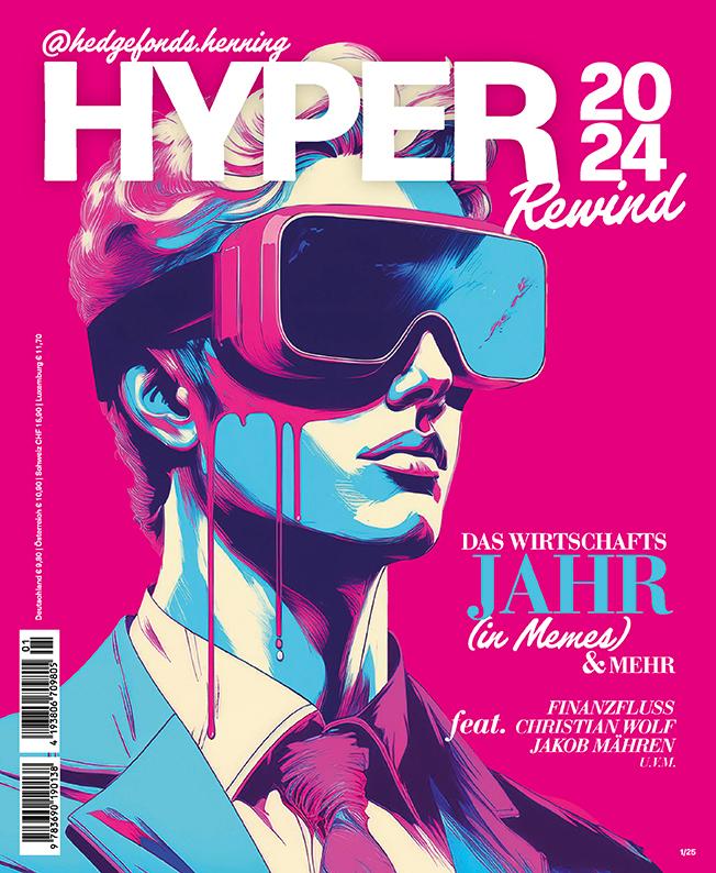 Vorderes Coverbild Hyper - Das offizielle Magazin von @Hedgefonds.Henning