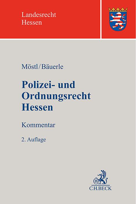 Vorderes Coverbild Polizei- und Ordnungsrecht Hessen