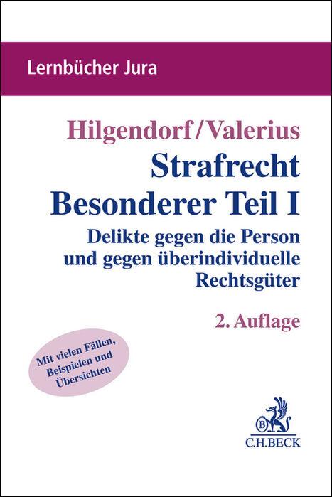 Vorderes Coverbild Strafrecht Besonderer Teil I