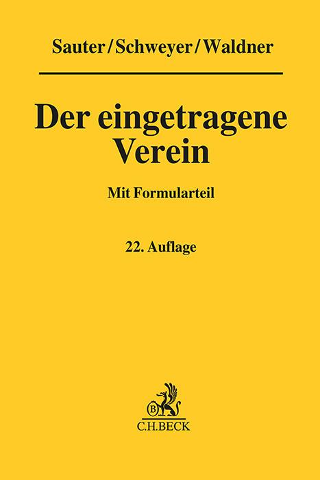 Vorderes Coverbild Der eingetragene Verein