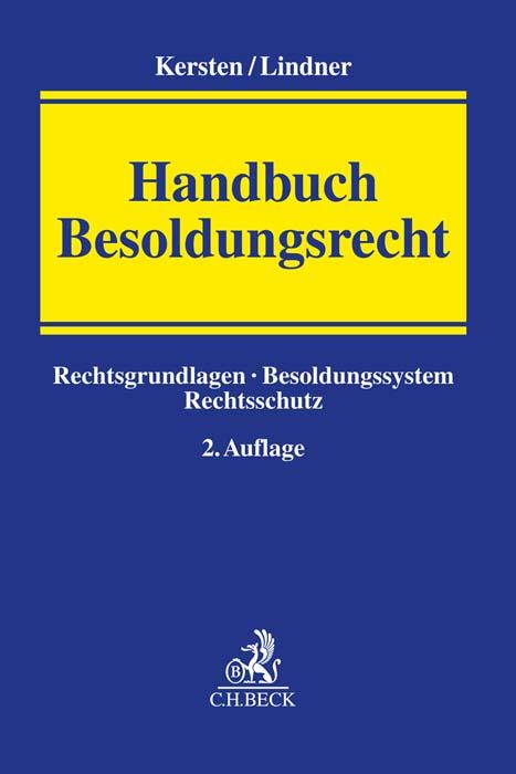 Vorderes Coverbild Handbuch Besoldungsrecht
