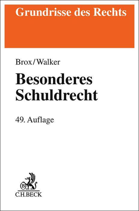 Vorderes Coverbild Besonderes Schuldrecht
