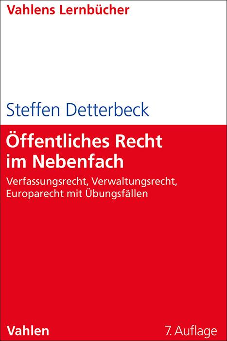 Vorderes Coverbild Öffentliches Recht im Nebenfach
