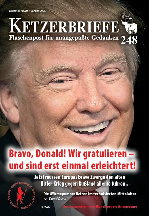 Vorderes Coverbild Bravo, Donald! Wir gratulieren - und sind erst einmal erleichtert!