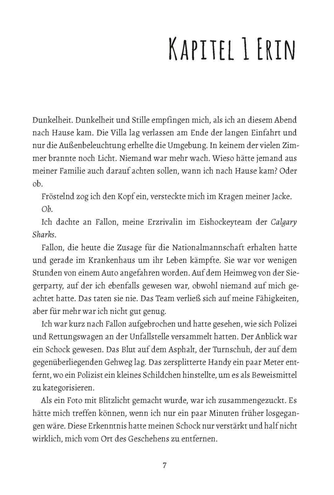 Beispielinhalt (Bild) Crashed Secrets. Erin & Jackson