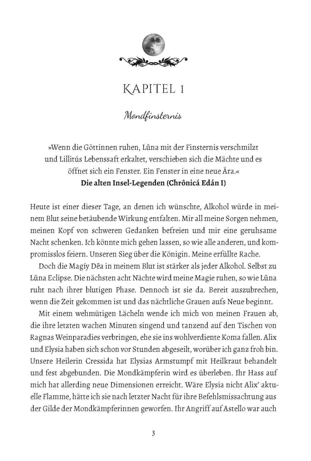 Beispielinhalt (Bild) Blood Moon Falling. Prüfungen der Göttin (Blood Moon Rising 2)