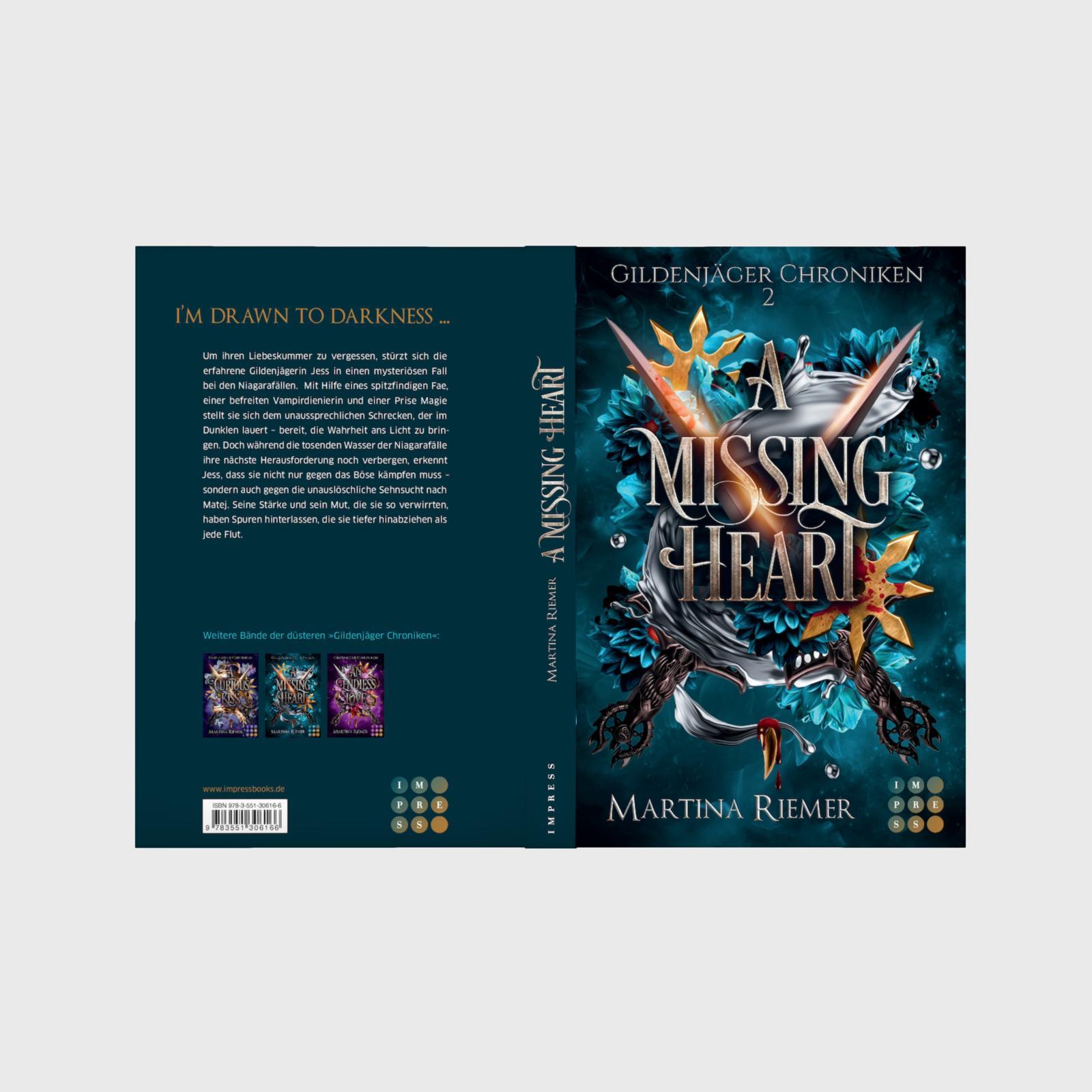 Beispielinhalt (Bild) A Missing Heart (Gildenjäger Chroniken 2)