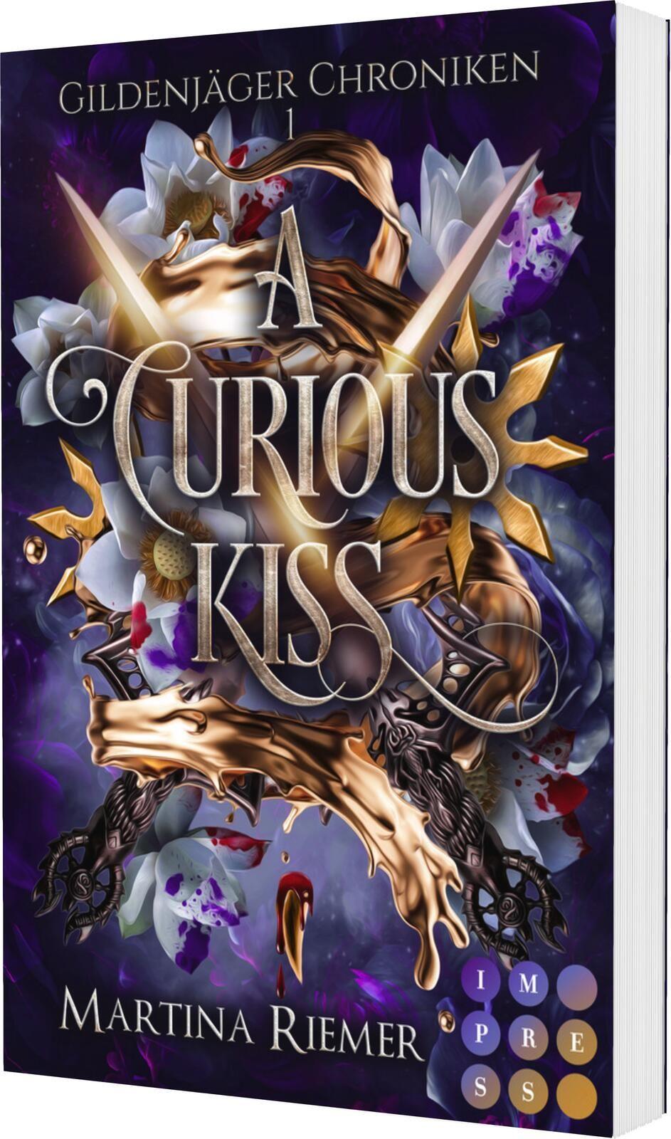 Vorderes Coverbild A Curious Kiss (Gildenjäger Chroniken 1)