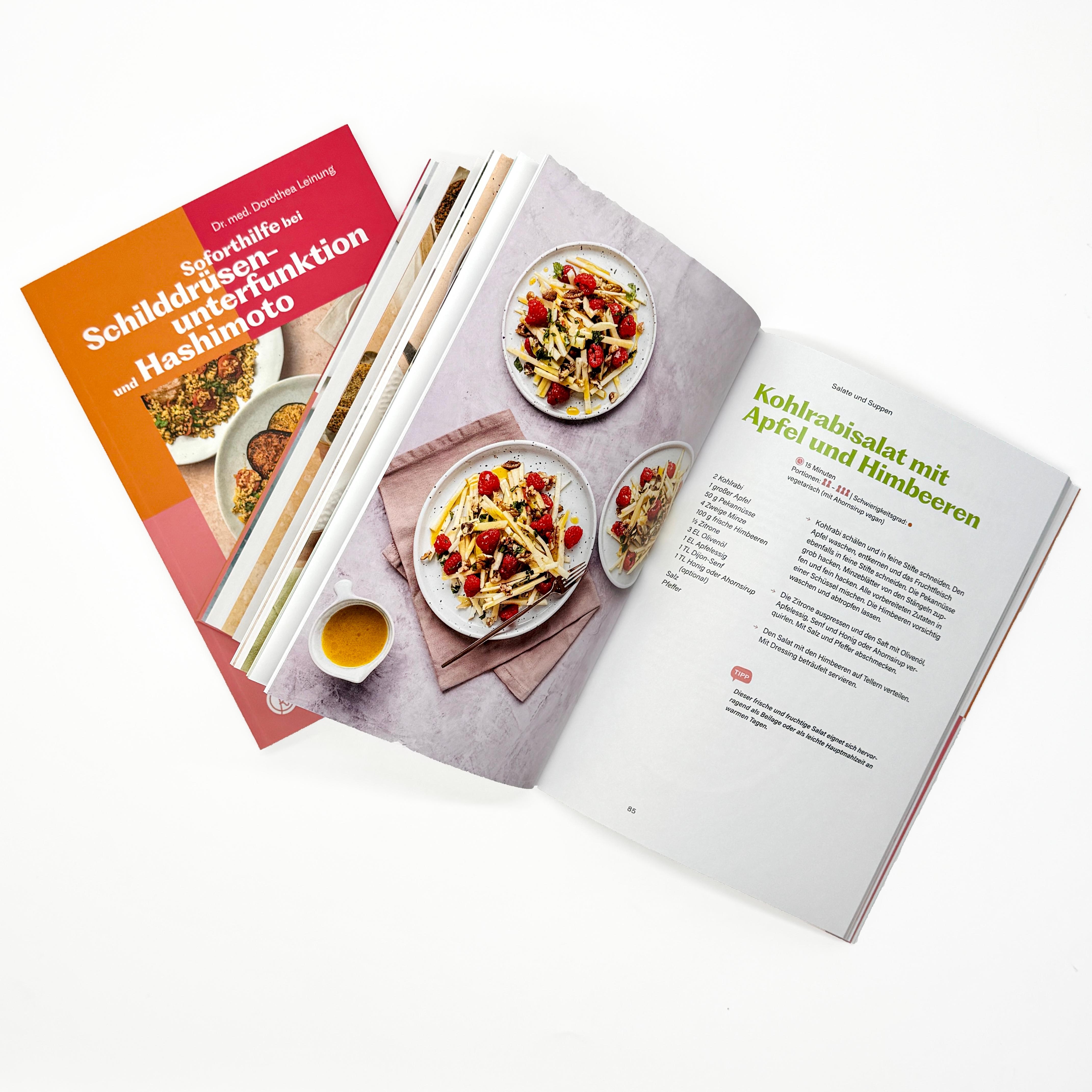 Beispielinhalt (Bild) Soforthilfe bei Schilddrüsenunterfunktion und Hashimoto