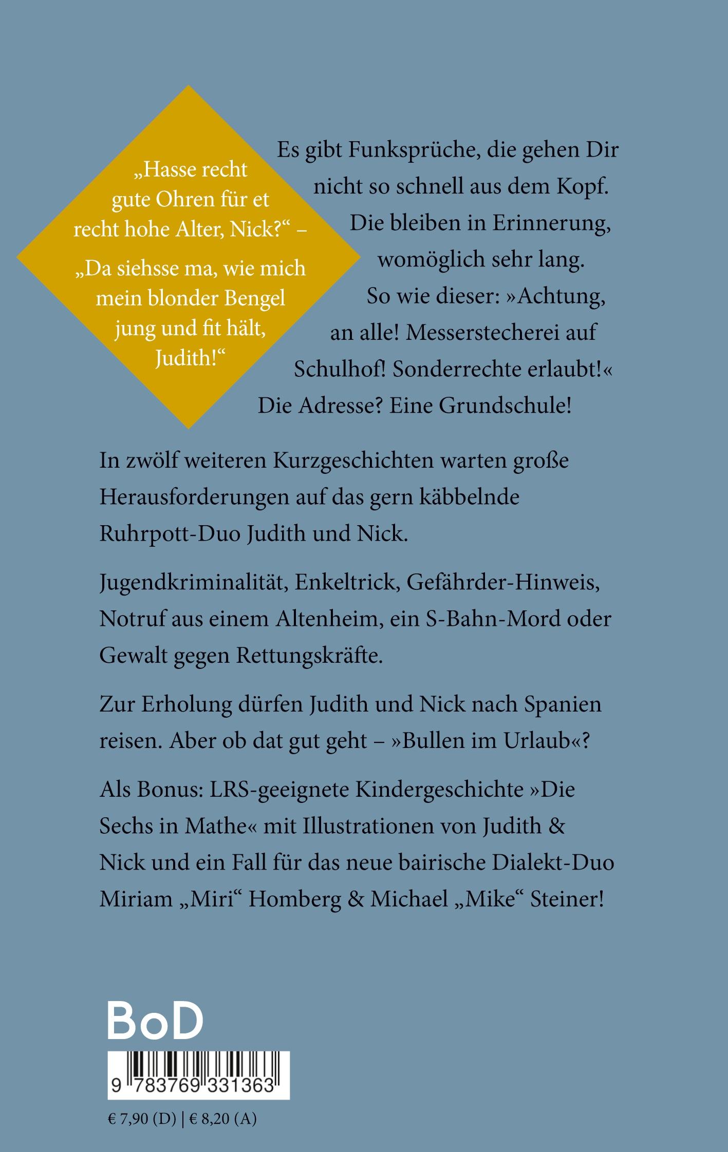 Rückseitencover Die zivilen Fahnder/innen
