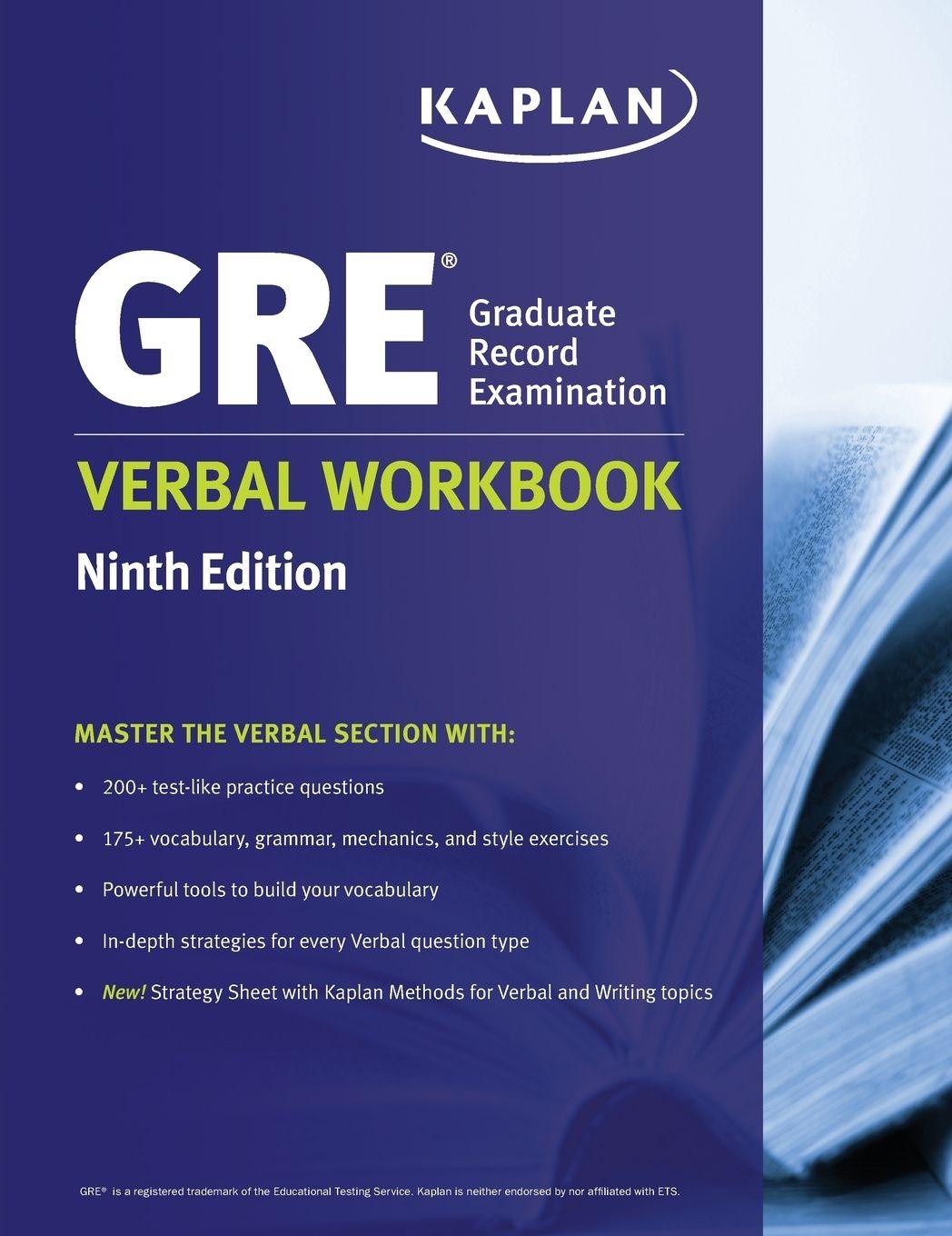 Vorderes Coverbild GRE Verbal Workbook