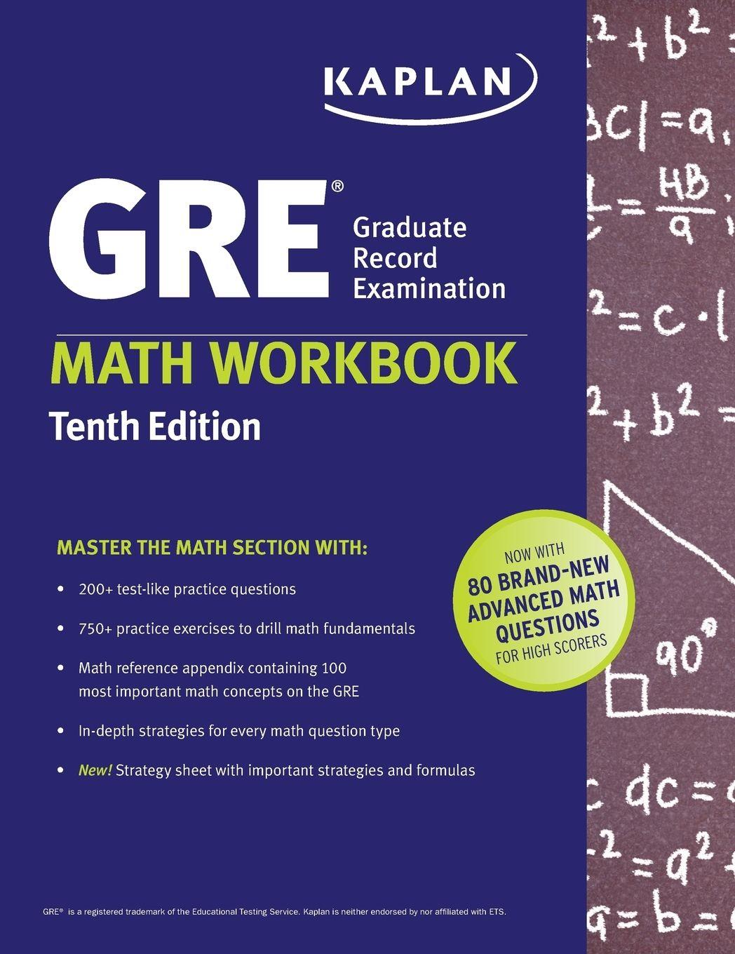 Vorderes Coverbild GRE Math Workbook