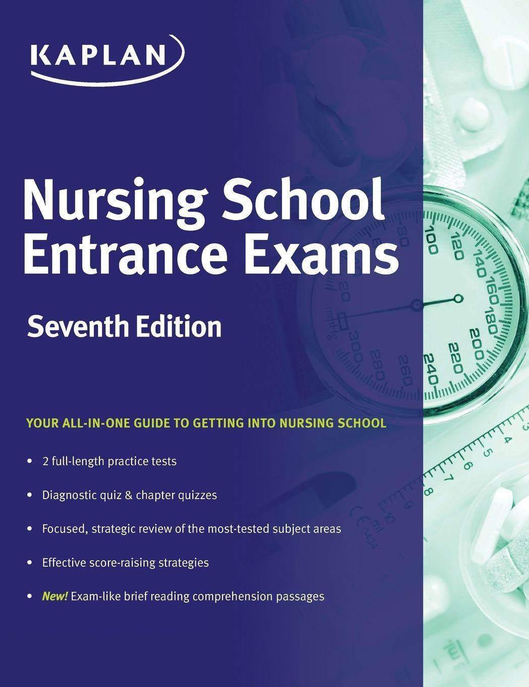 Vorderes Coverbild Nursing School Entrance Exams