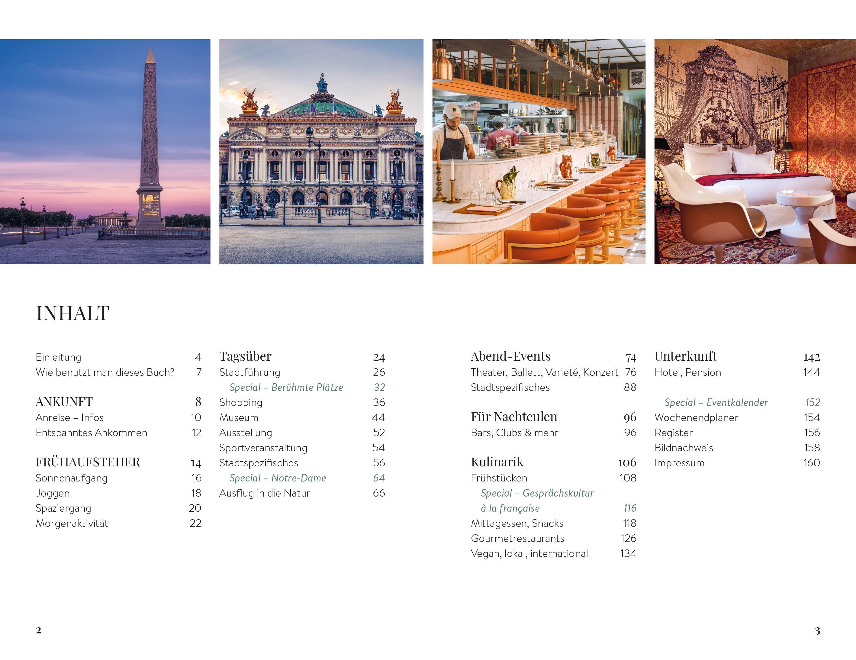 Beispielinhalt (Bild) Mein perfektes Wochenende Paris