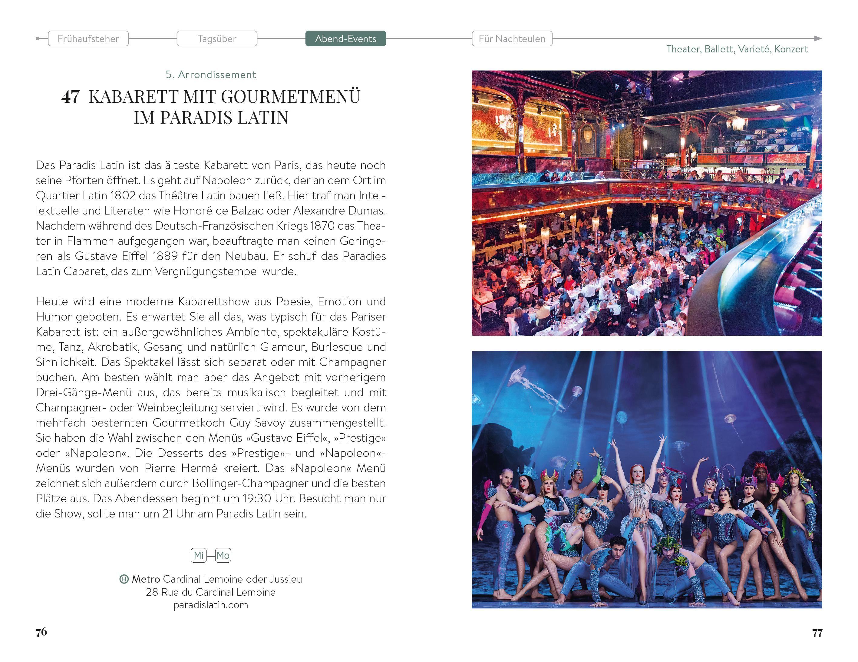 Beispielinhalt (Bild) Mein perfektes Wochenende Paris