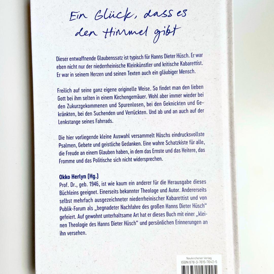 Rückseitencover Ein Glück, dass es den Himmel gibt