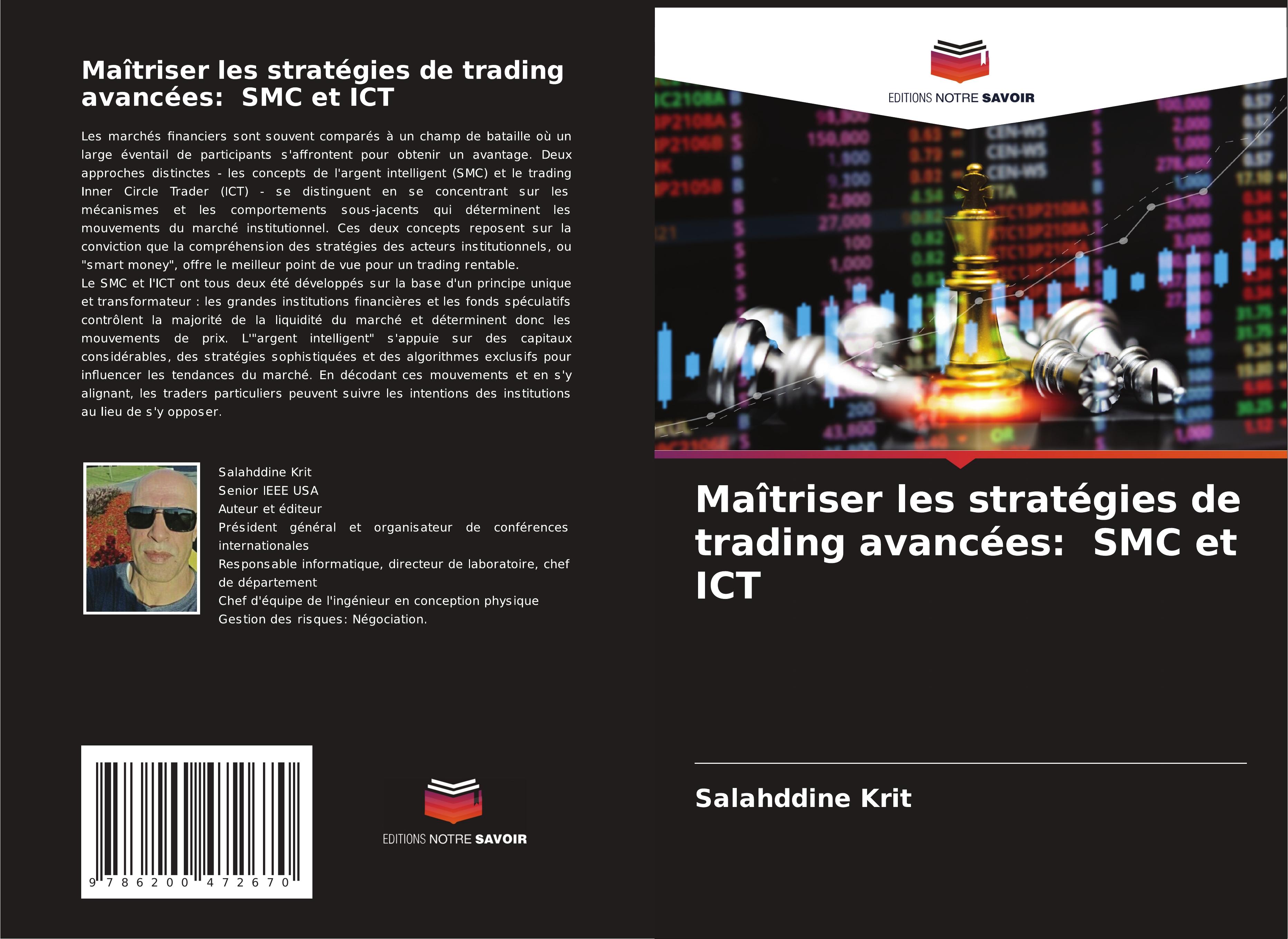 Vorderes Coverbild Maîtriser les stratégies de trading avancées: SMC et ICT