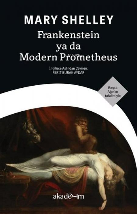 Vorderes Coverbild Frankenstein ya da Modern Prometheus