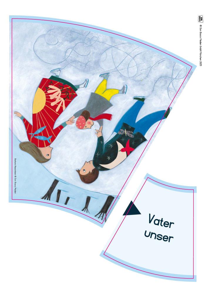 Beispielinhalt (Bild) Vater unser. Ein Legekreis für den Religionsunterricht in 12 Bildern