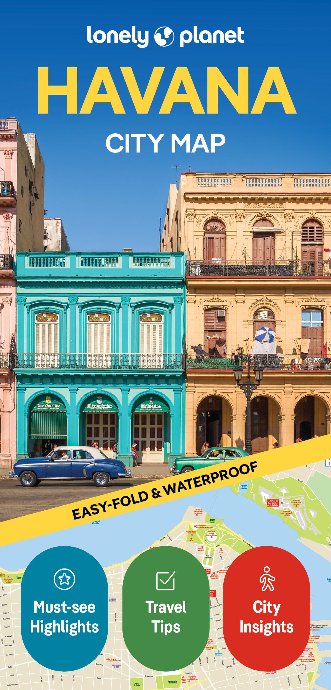 Vorderes Coverbild Lonely Planet Havana City Map