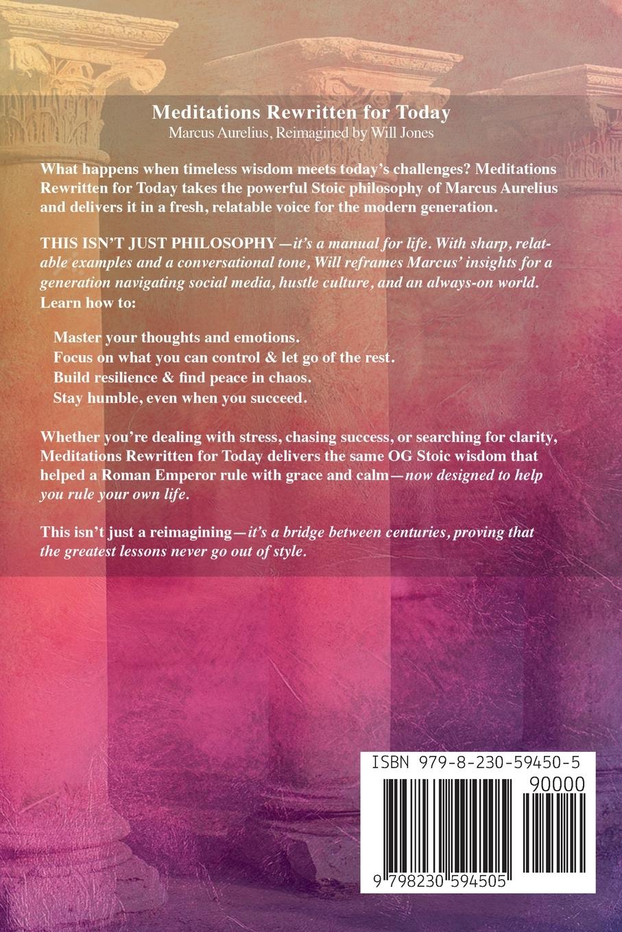 Rückseitencover Meditations Rewritten for Today