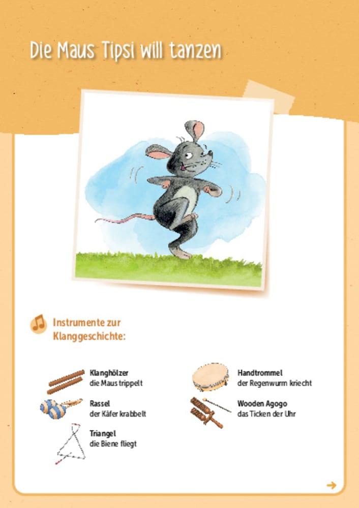 Beispielinhalt (Bild) Klanggeschichten mit Quacki und seinen Freunden