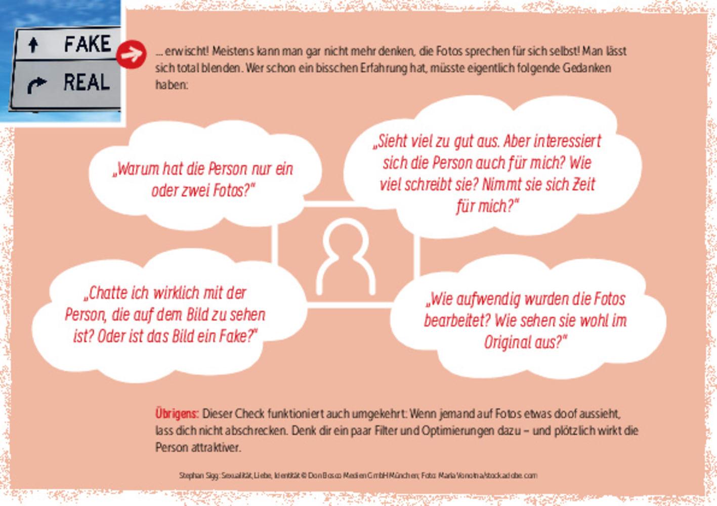 Beispielinhalt (Bild) Sexualität, Liebe, Identität