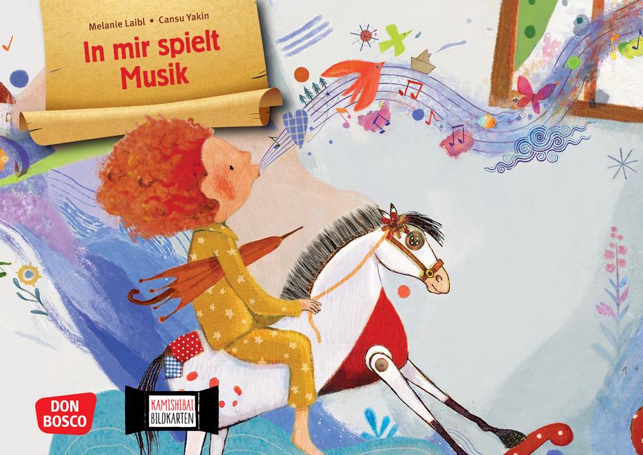Vorderes Coverbild In mir spielt Musik. Eine Aufwachgeschichte. Kamishibai Bildkartenset