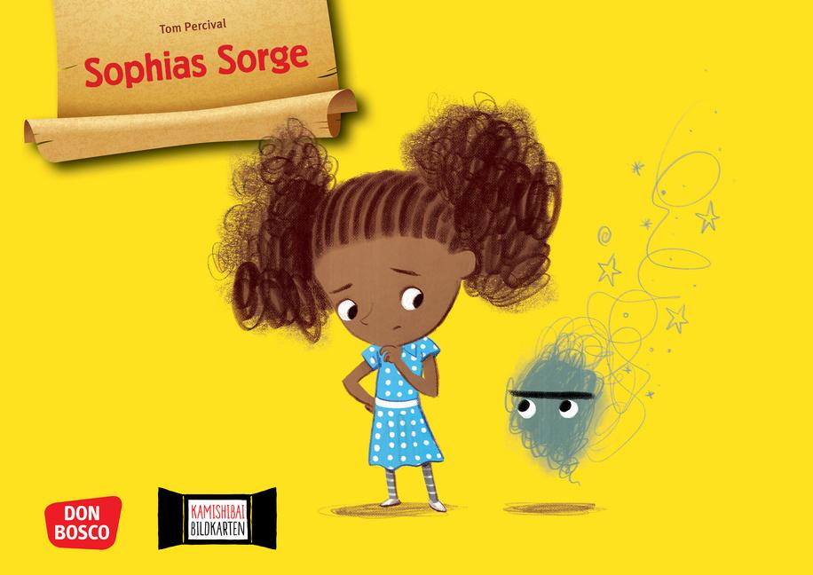 Vorderes Coverbild Sophias Sorge. Kamishibai Bildkartenset