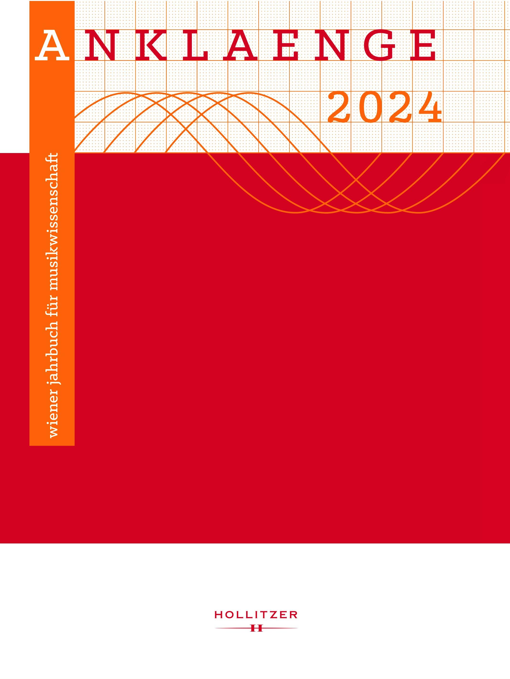Vorderes Coverbild ANKLAENGE 2024