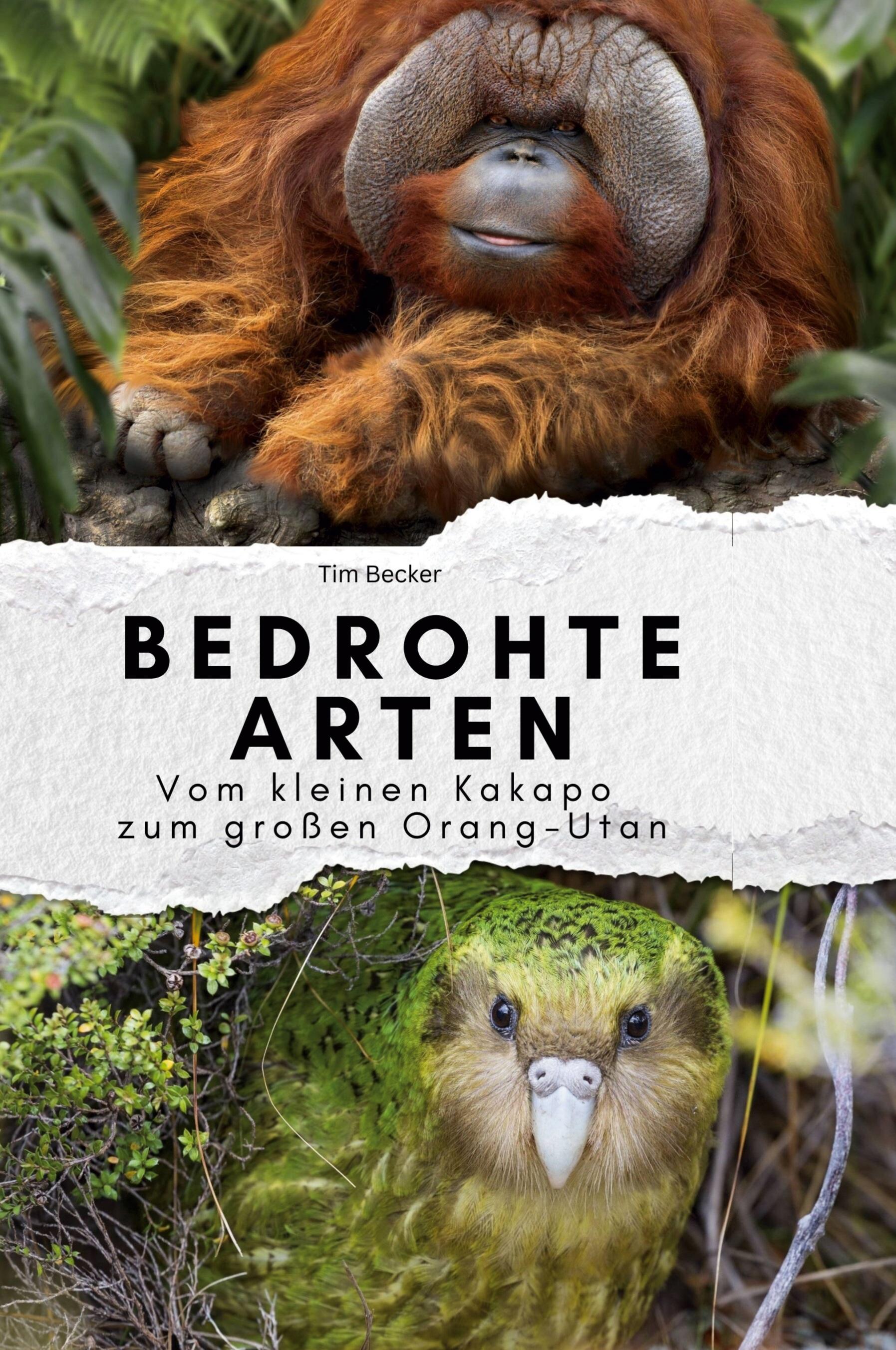 Vorderes Coverbild Bedrohte Arten
