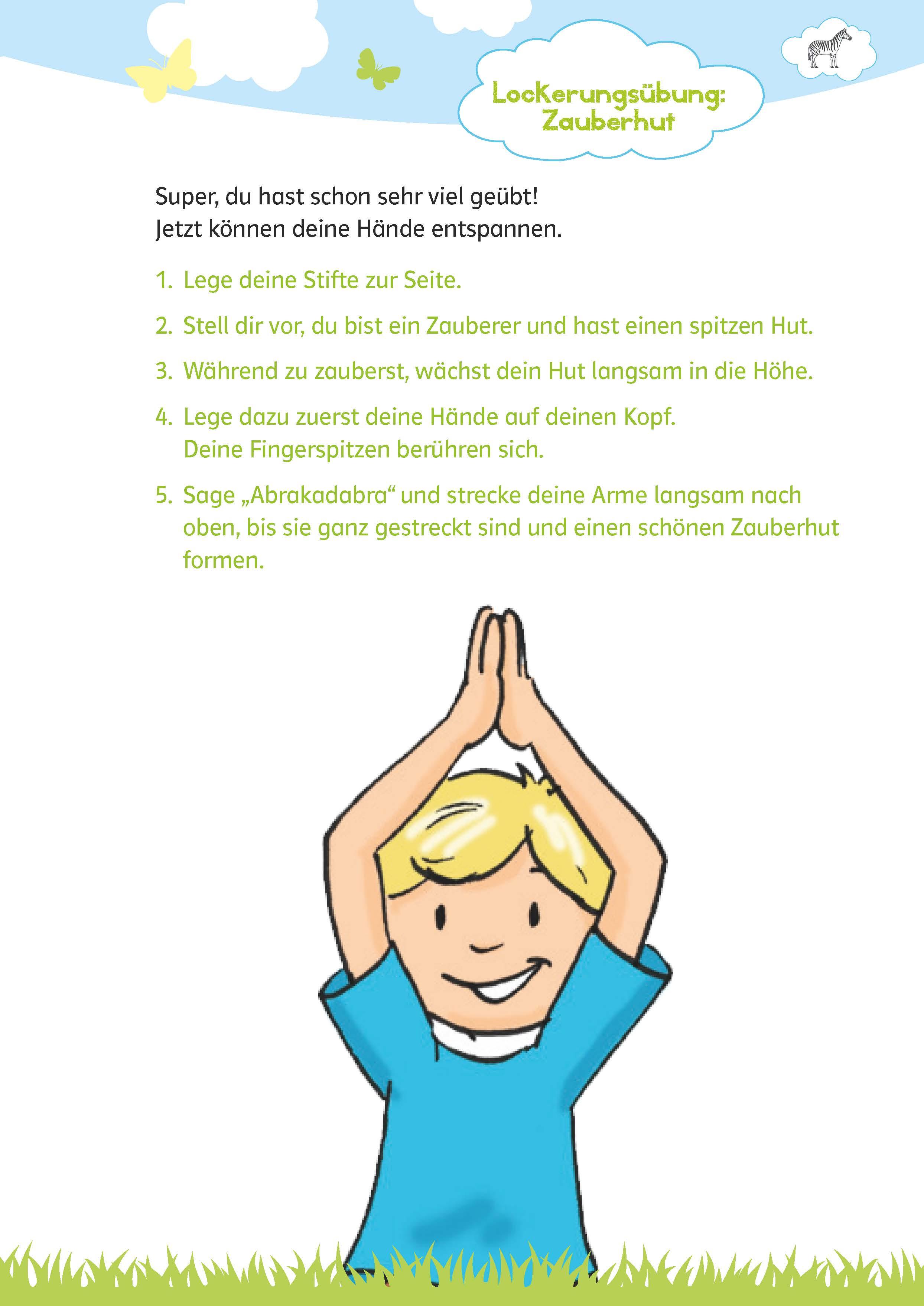 Beispielinhalt (Bild) Mein großes buntes Schwungübungs-Buch ab 5 Jahren
