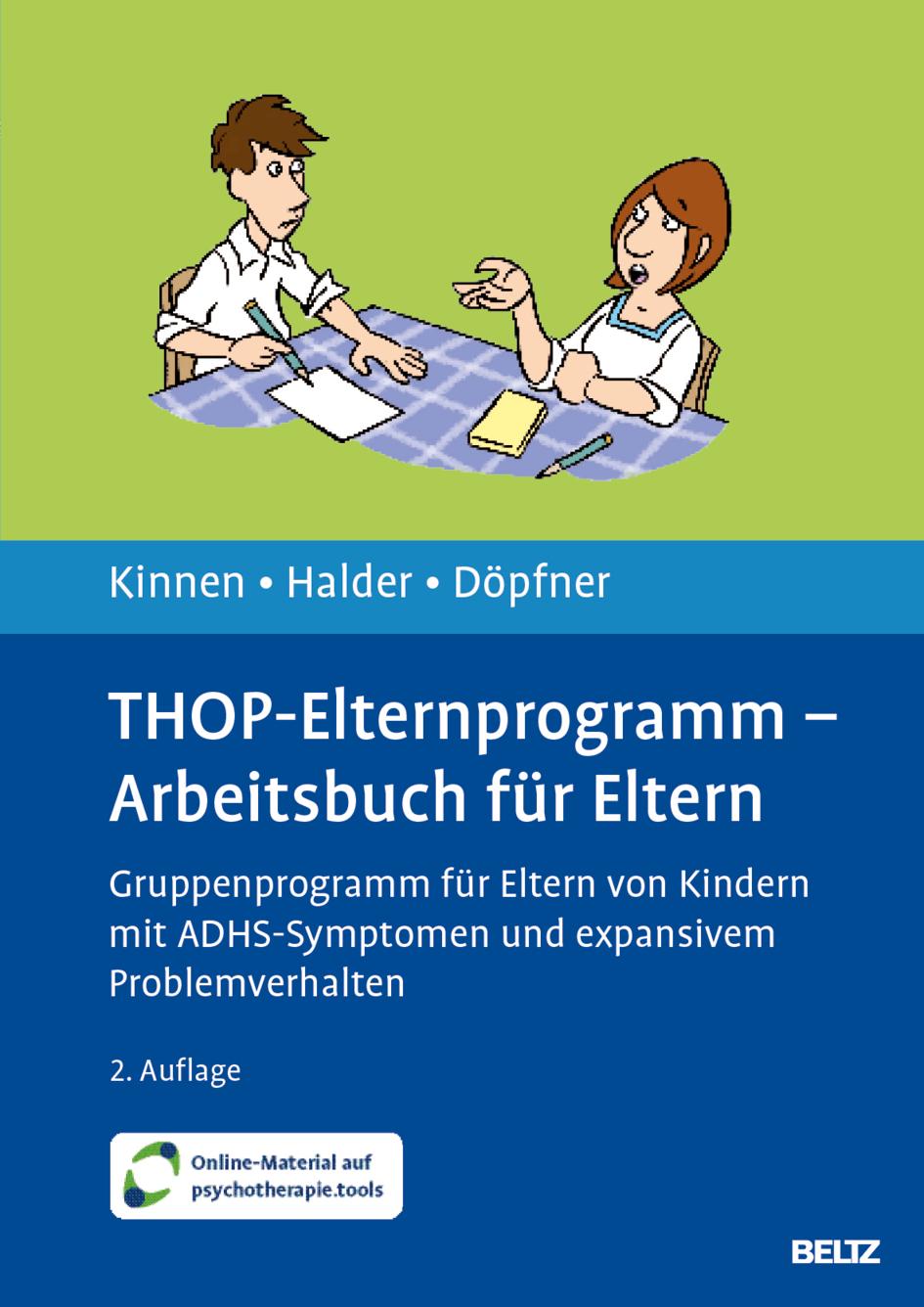 Vorderes Coverbild THOP-Elternprogramm - Arbeitsbuch für Eltern