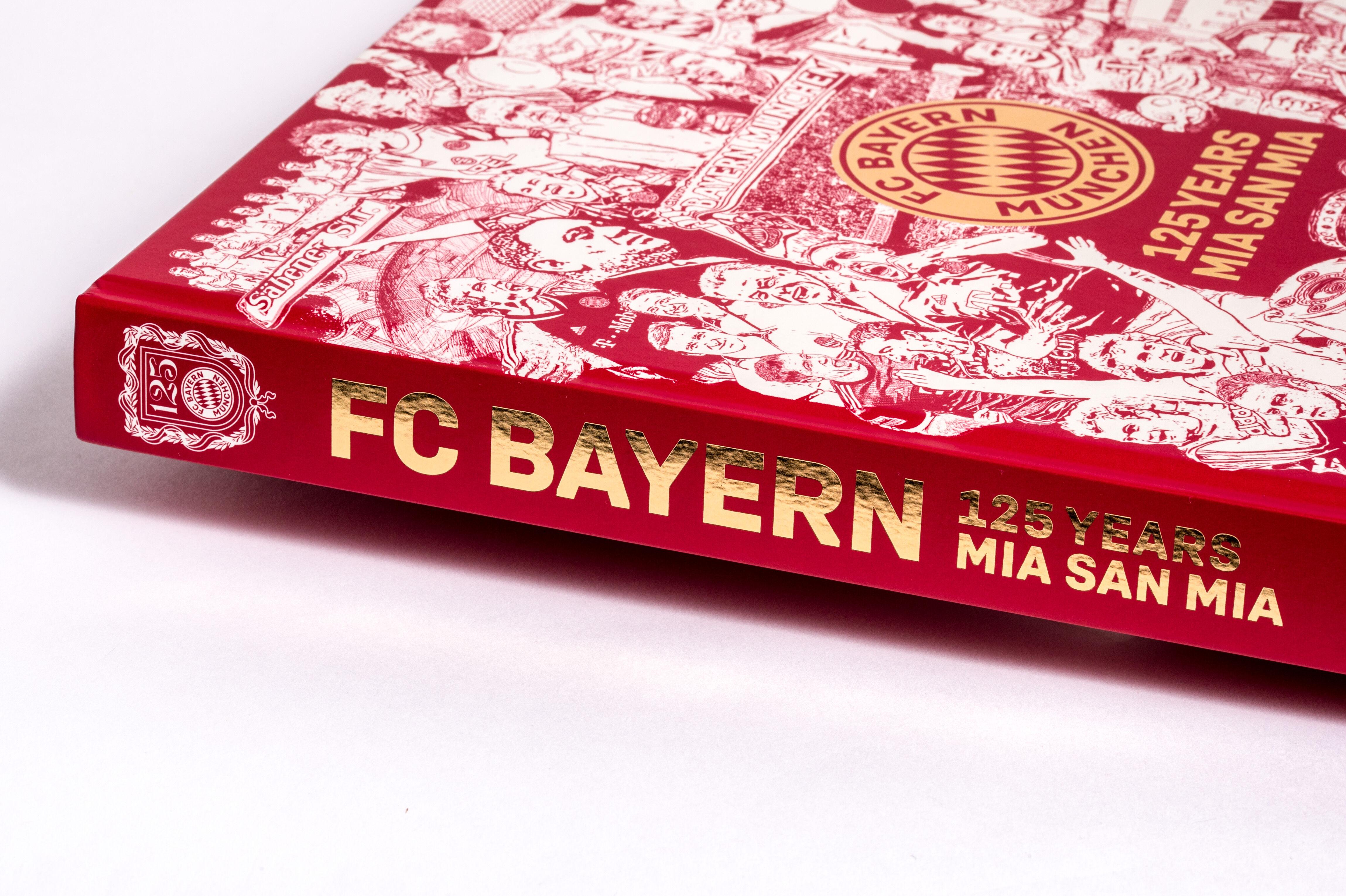 Beispielinhalt (Bild) FC Bayern München: 125 Years Mia san Mia. Bundesliga Champions 2025