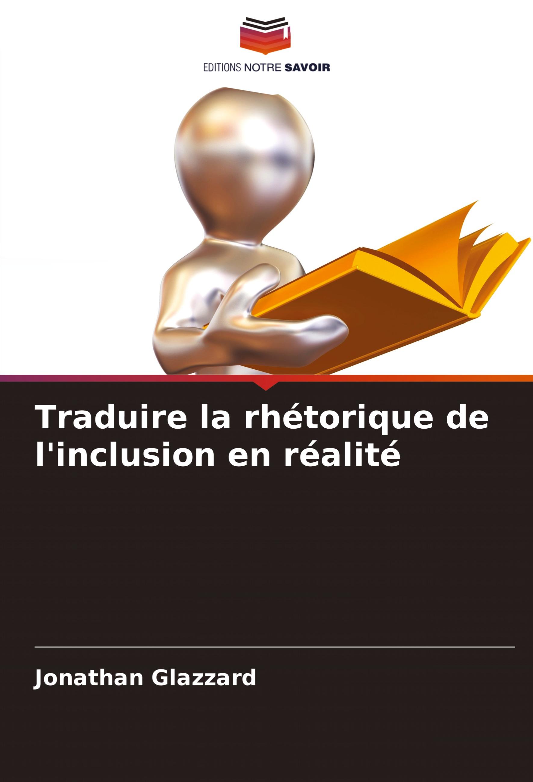 Vorderes Coverbild Traduire la rhétorique de l'inclusion en réalité