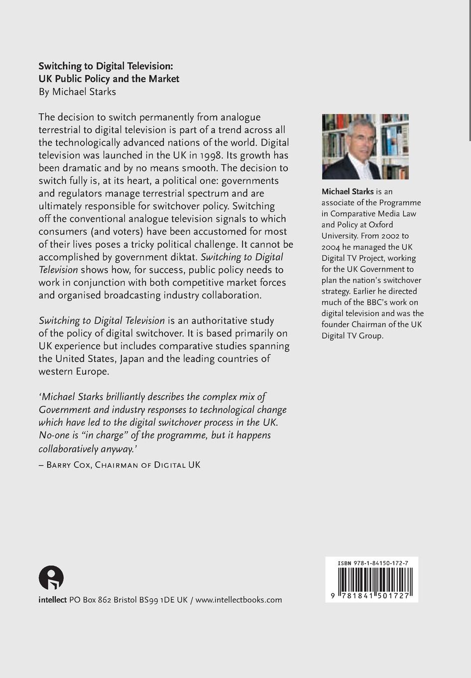 Rückseitencover Switching to Digital Television