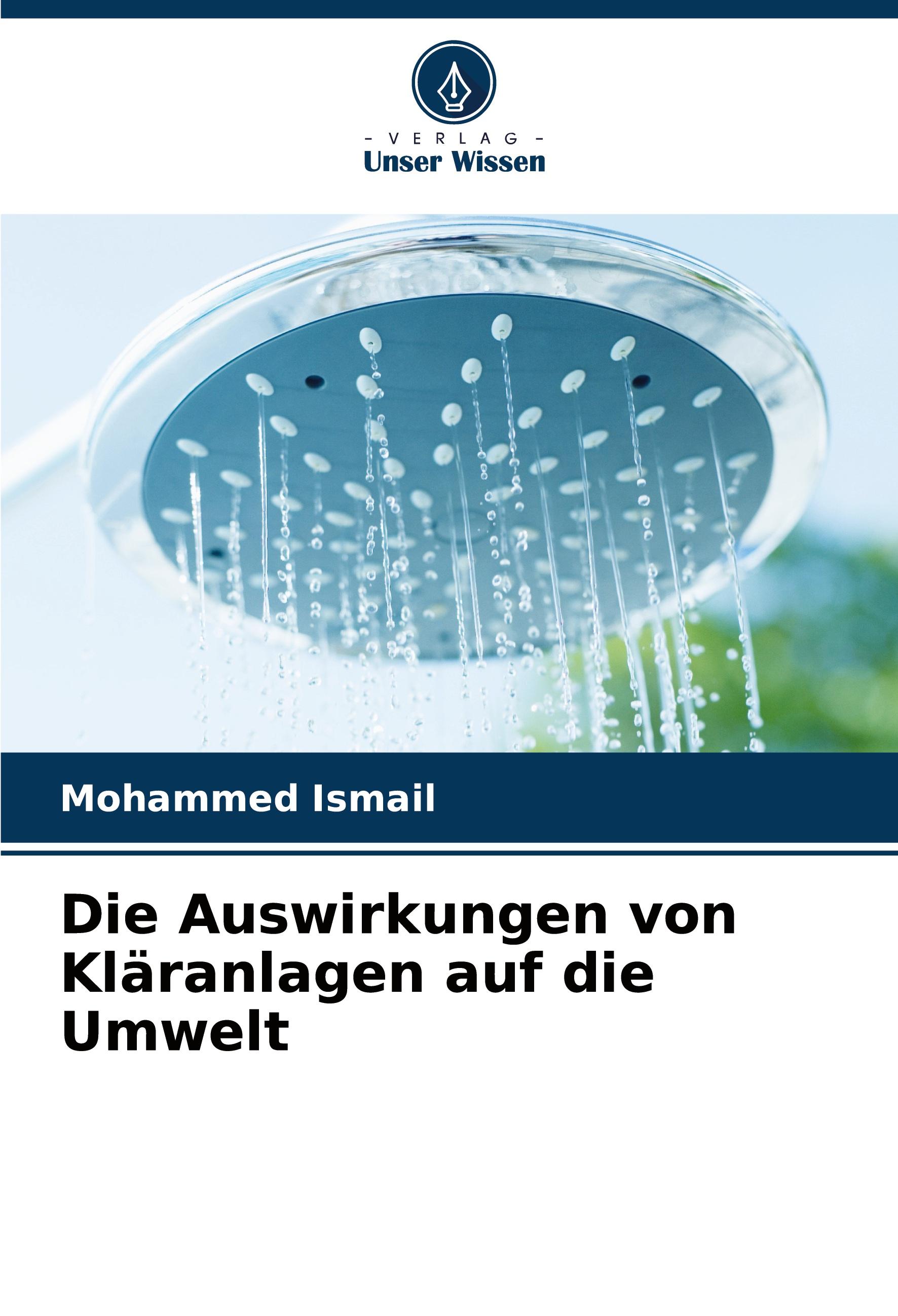 Vorderes Coverbild Die Auswirkungen von Kläranlagen auf die Umwelt