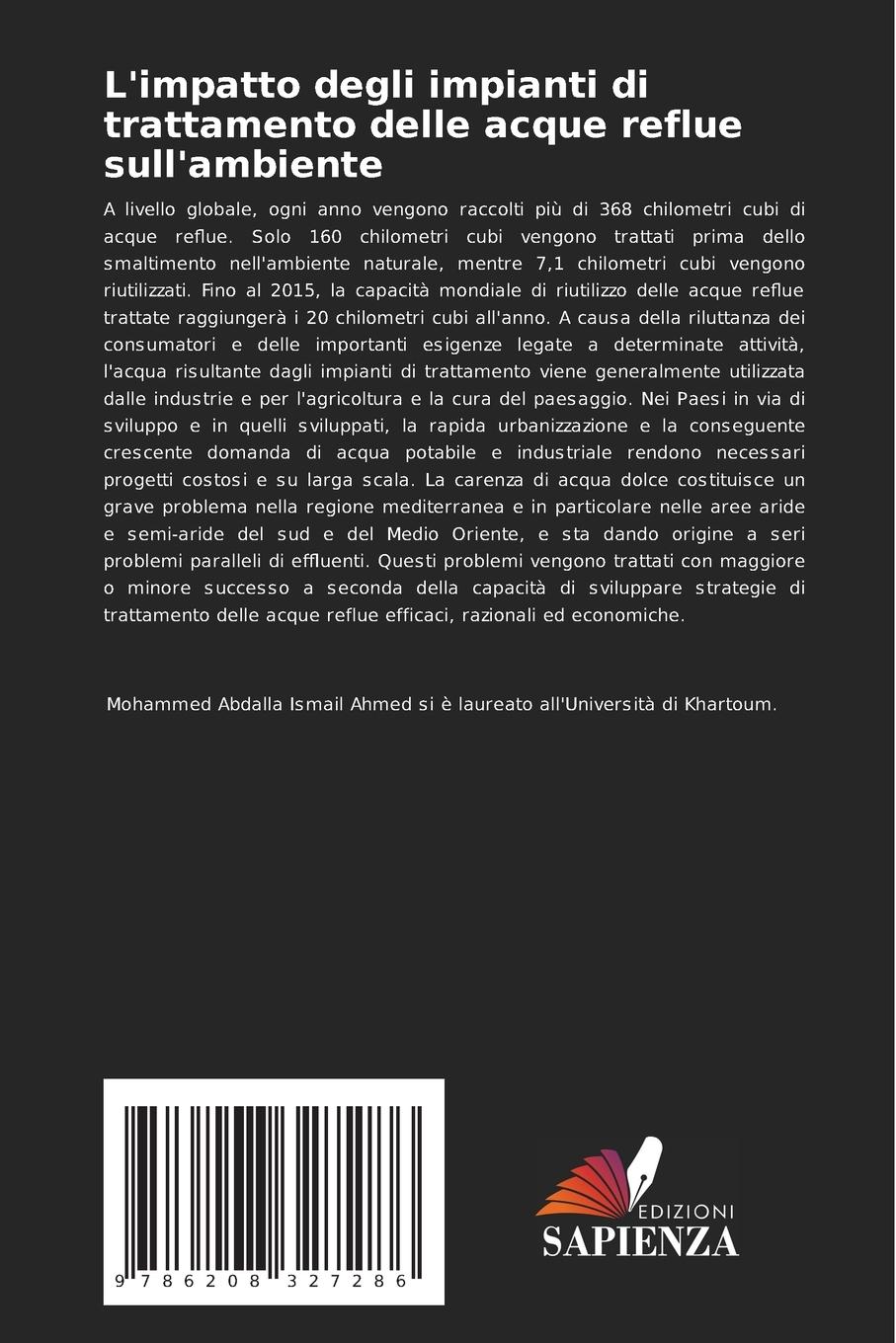 Rückseitencover L'impatto degli impianti di trattamento delle acque reflue sull'ambiente