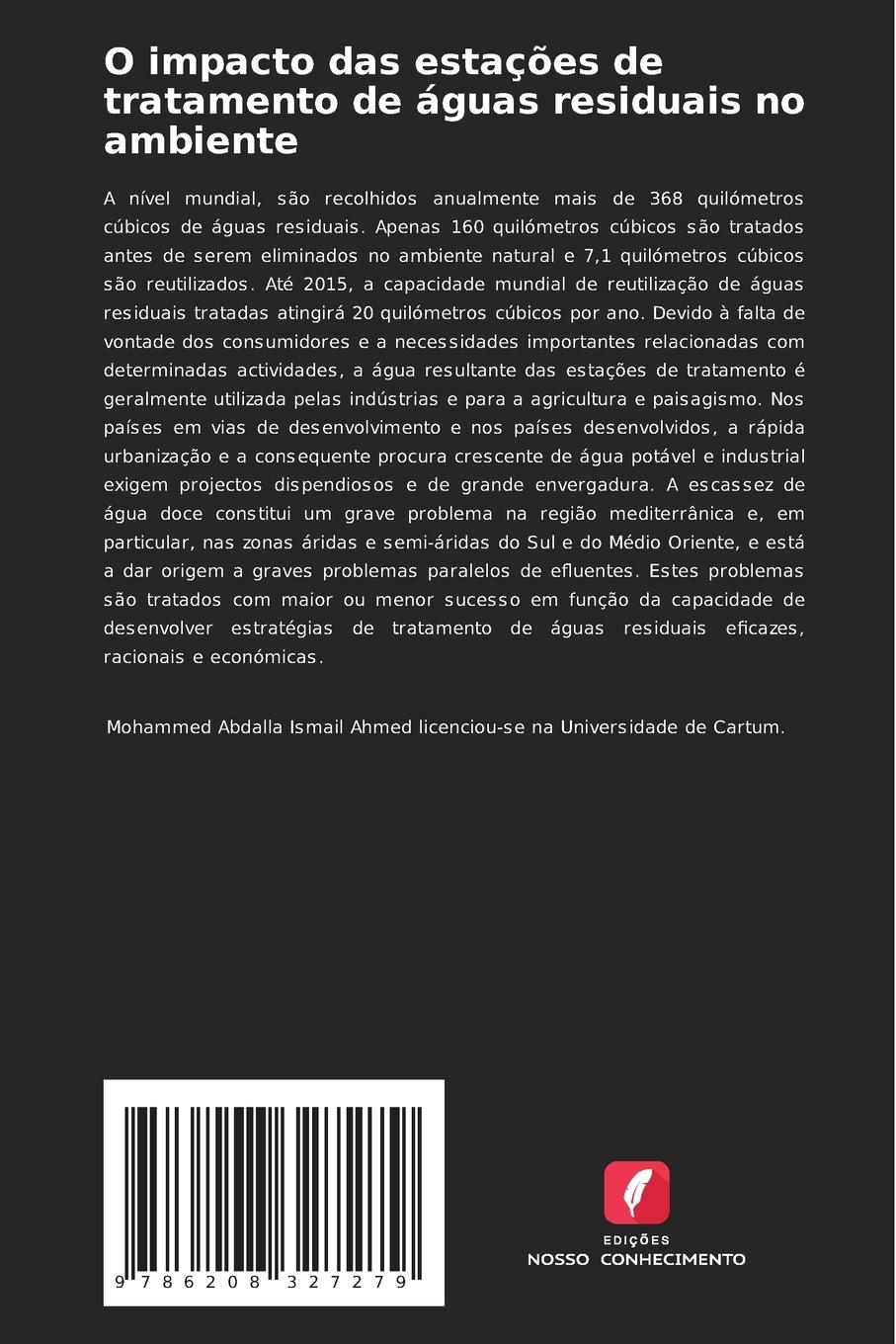 Rückseitencover O impacto das estações de tratamento de águas residuais no ambiente