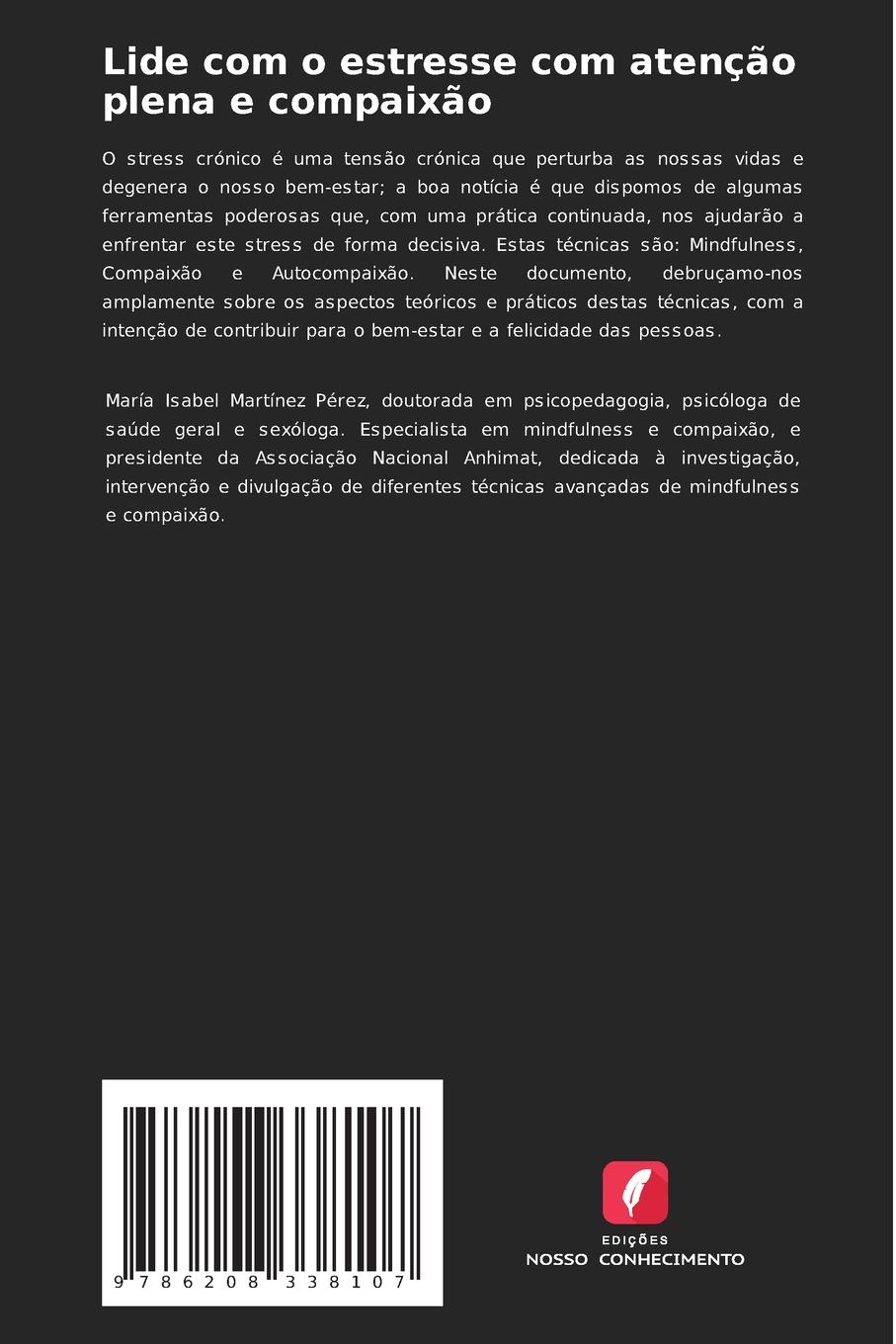 Rückseitencover Lide com o estresse com atenção plena e compaixão