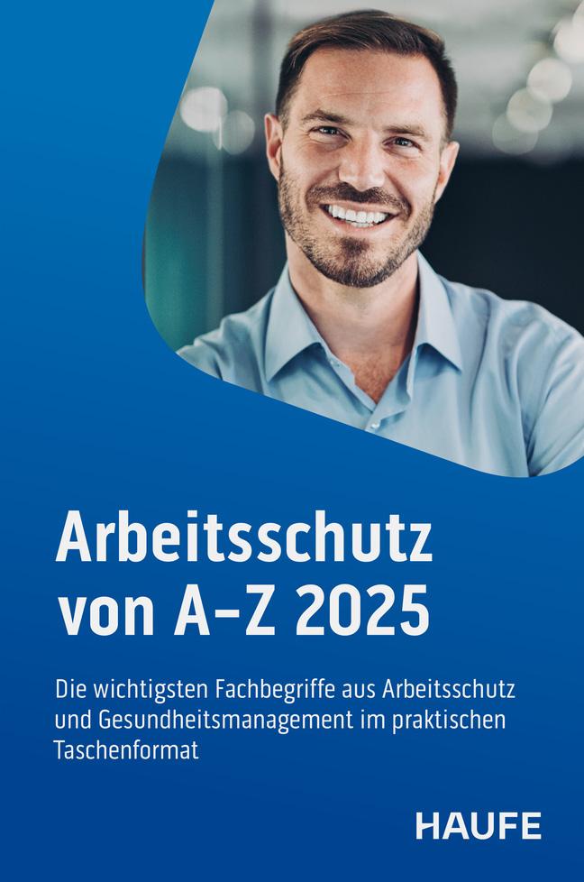 Vorderes Coverbild Arbeitsschutz von A-Z